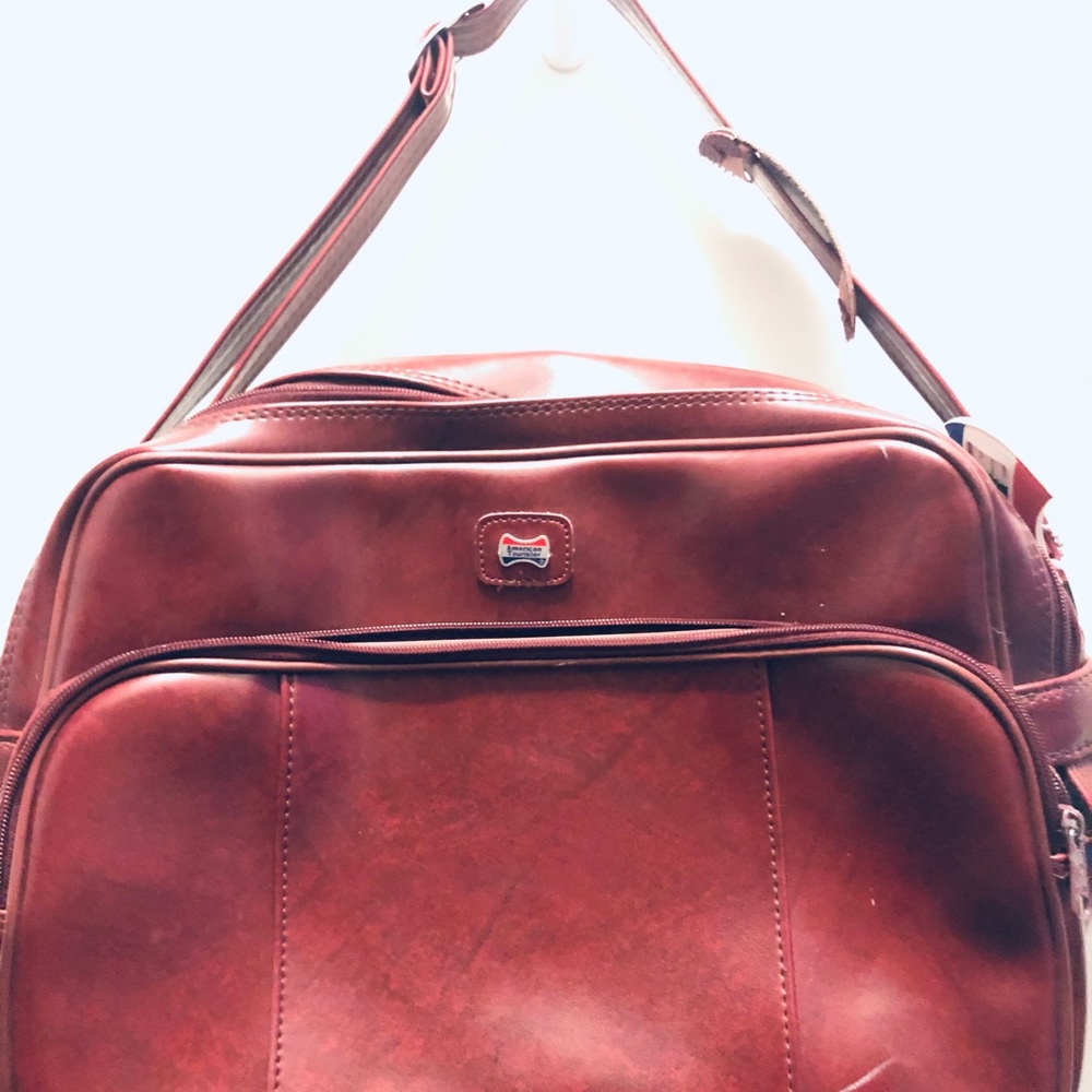 Vintage American Tourister Train Case/Carry On Bag/Luggage - NWOT